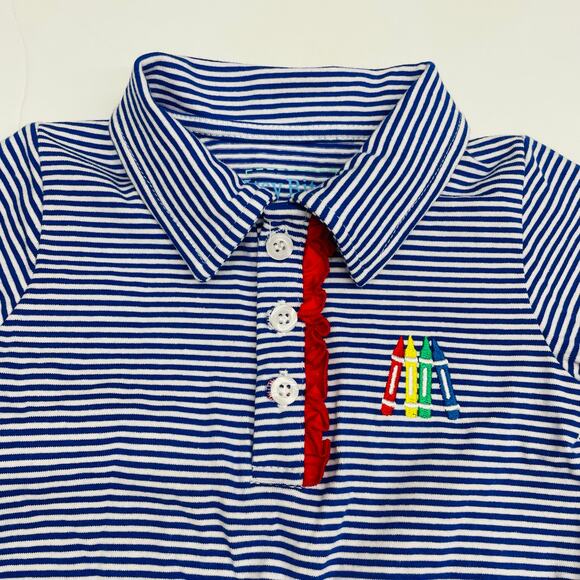 NWT Itsy Bitsy Size 8 Crayon Polo Dress - Picture 2 of 3